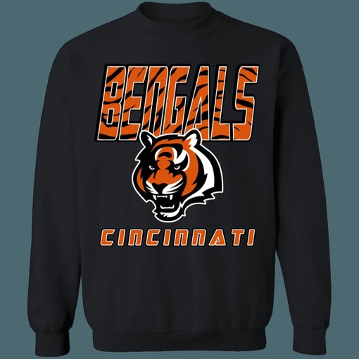Cincinnati Bengals Retro Sweatshirt Hoodie - Vintage NFL American Football Gear - Image 3