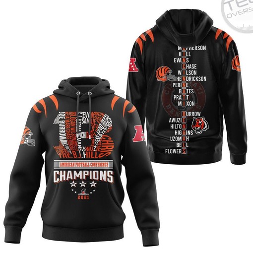 Cincinnati Bengals S1 All Over Print Hoodie, Zip-up Hoodie 3D , and More for Fans of the Football Team