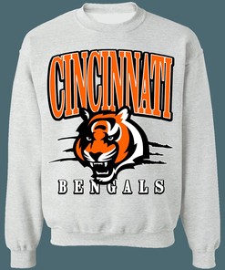 Cincinnati Bengals Vintage NFL Sweatshirt Hoodie - For the Ultimate Fan