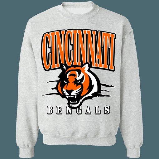 Cincinnati Bengals Vintage NFL Sweatshirt Hoodie - For the Ultimate Fan