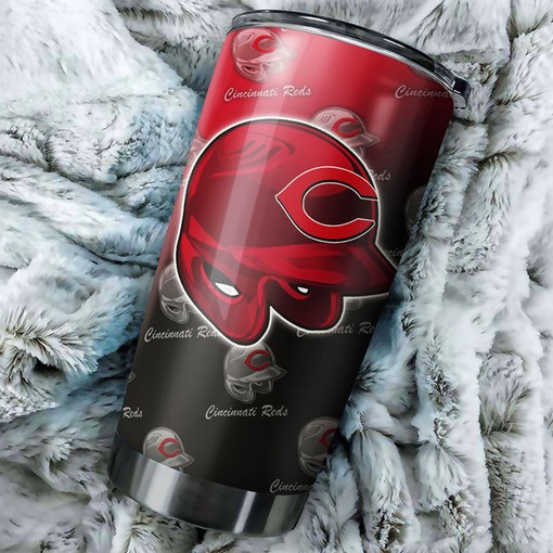 Cincinnati Reds Dog Lovers MLB Tumbler - Personalized Design