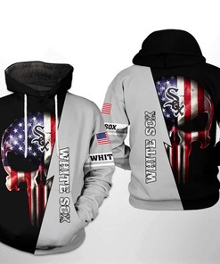 Cincinnati Reds MLB Skull Hoodie with 3D All-Over Print
