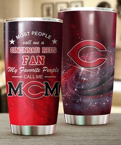 Cincinnati Reds MLB Tumbler with MLB Logo - Perfect Tumbler for Reds Fans