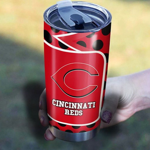 Cincinnati Reds Passionate Fanatics MLB Tumbler - Perfect Tumbler Gift for Fans