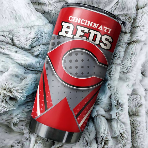 Cincinnati Reds Unique Design MLB Tumbler with Logo and Trendy Design for Fans - Image 2