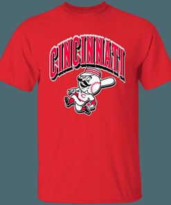 Cincinnati Reds Vintage MLB Classic T-Shirt Hoodie - Retro Style Fan Gear