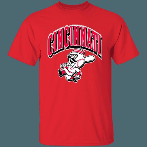 Cincinnati Reds Vintage MLB Classic T-Shirt Hoodie - Retro Style Fan Gear