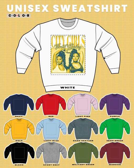 City Girls Twerkulator Unisex Sweatshirt, Music 90s Fan Tour Shirt - Movie Fans Gifts - Image 3