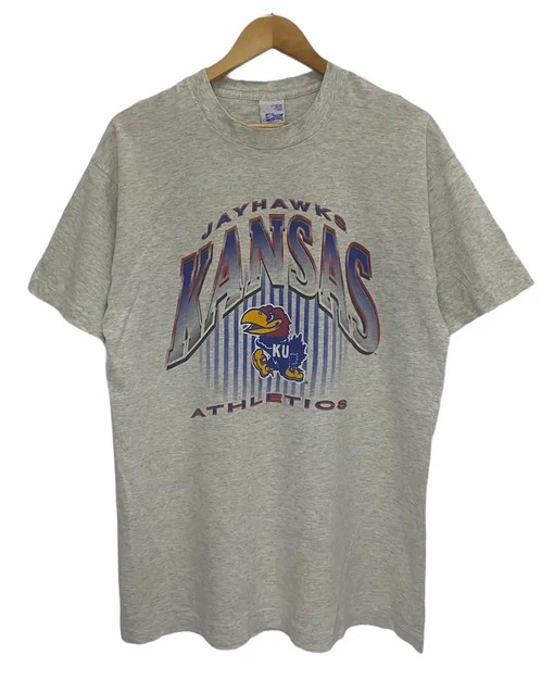 Classic 90s Kansas Jayhawks Big Print Sweatshirt Pullover Hoodie Gift For BNA Fans