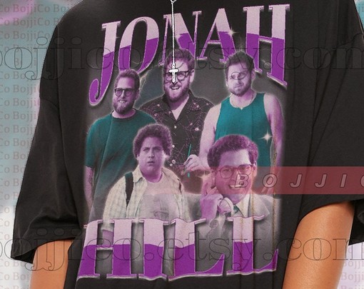 Classic American Comedian Jonah Hill T-shirt for Movie Fans - Image 2
