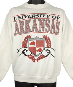 Classic Arkansas Crewneck Sweatshirt - Vintage University Off Arkansas Sweatshirt
