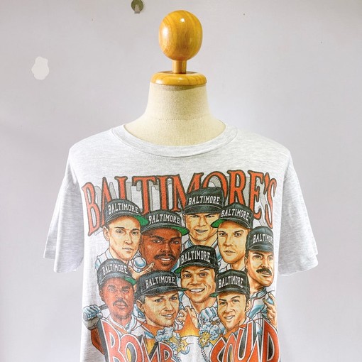 Classic Baltimore Orioles MLB Baseball Tee from the 90S - Image 2