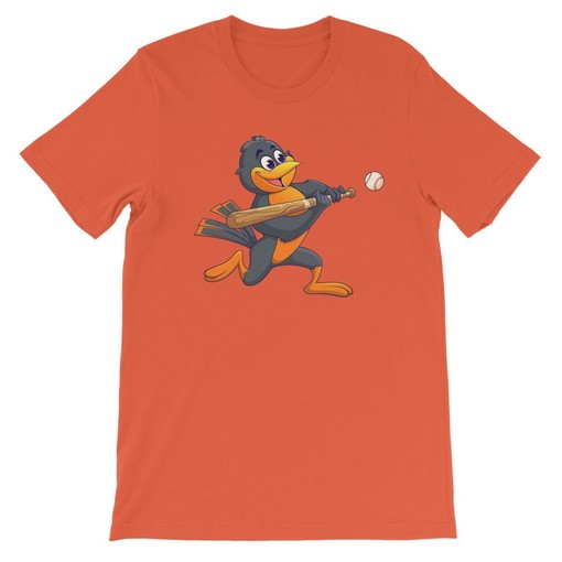 Classic Bird & Bat Design Kids Tee for Baltimore Orioles Fans - Image 2