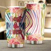 Classic Boston Red Sox Flower Accents MLB Tumbler with Logo for True Fans