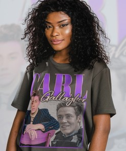 Classic Carl Gallagher Tee, Vintage Retro Shirt, Ethan Cutkosky Fiona Ian Frank Lip Liam Gallagher T-Shirt