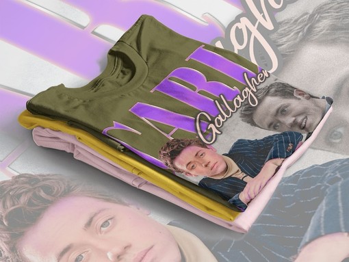 Classic Carl Gallagher Tee, Vintage Retro Shirt, Ethan Cutkosky Fiona Ian Frank Lip Liam Gallagher T-Shirt - Image 4