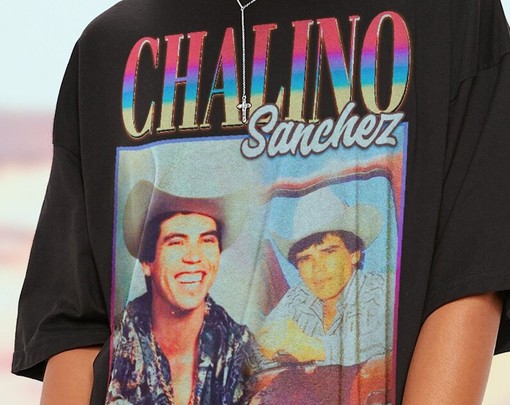 Classic Chaalino Sanchezz Shirt, Vintage Corridos Mexican T-Shirt - Image 2