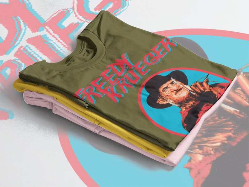 Classic Horror Movie T-Shirts for Men: Freddy Krueger, Jason Voorhees and Nightmare on Elm Street