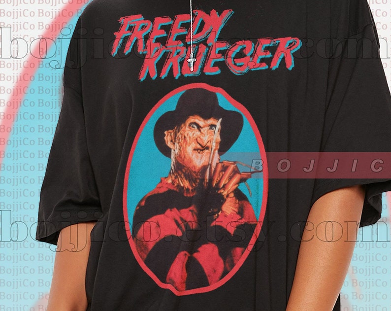 Classic Horror Movie T-Shirts for Men: Freddy Krueger, Jason Voorhees and Nightmare on Elm Street - Image 2