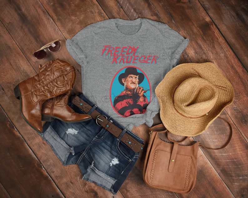 Classic Horror Movie T-Shirts for Men: Freddy Krueger, Jason Voorhees and Nightmare on Elm Street - Image 3
