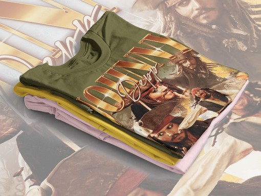 Classic Johnny Depp Homage Gift T-shirt Supporting Justice - Image 4