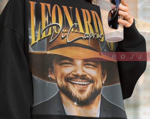 Classic Leonardo Dicaprio Movie Tee with 90s Trend - Vintage Movie Shirts for Men - Image 2