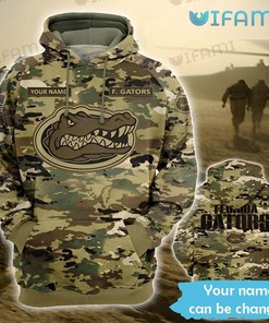Classic Logo Personalized Name Florida Gators Hoodie - 3D All Over Print Design