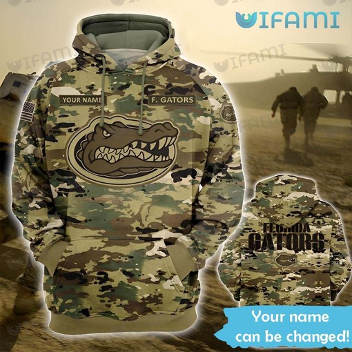 Classic Logo Personalized Name Florida Gators Hoodie - 3D All Over Print Design