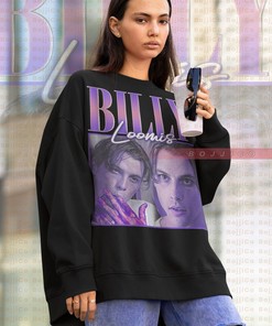Classic Movie T-Shirt - Billy Loomis, Scary Horror Homage Fan Vintage Retro Sweatshirt Scream Sidney Actress Stu Matcher