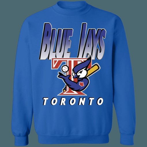 Classic Muscle Bird MLB Crewneck Sweatshirt Hoodie Shirt for Toronto Blue Jays Fans - Image 4