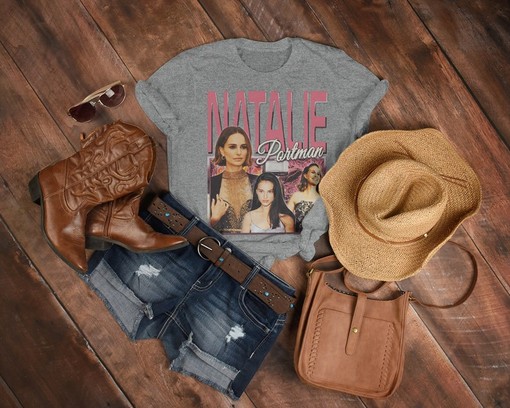 Classic Natalie Portman Shirt, Leon & Mathilda Merch, Retro 90s Sweater for Women, Feminist T-Shirt, Cult Film Fan Gift - Image 3