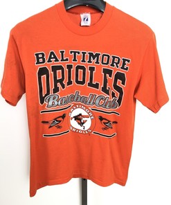 Classic Orioles Tee: Vintage Baltimore Orioles Logo 7 T-Shirt Large MLB Baseball