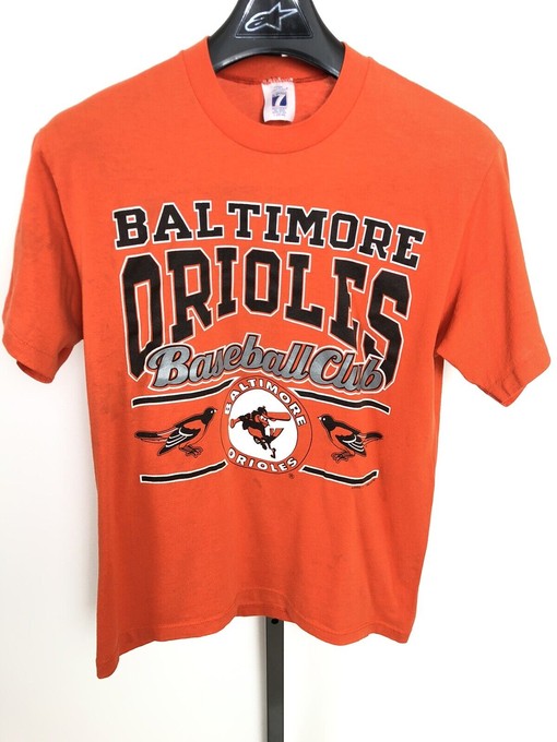 Classic Orioles Tee: Vintage Baltimore Orioles Logo 7 T-Shirt Large MLB Baseball