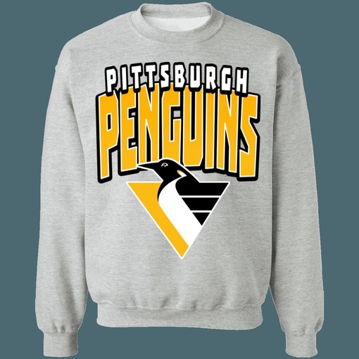 Classic Pittsburgh Penguins Retro NHL Sweatshirt Hoodie T-Shirt - Iconic Design for Hockey Enthusiasts
