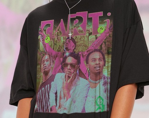 Classic Playboi Carti Tee - Vintage Rap Hip Hop Shirt - Image 2