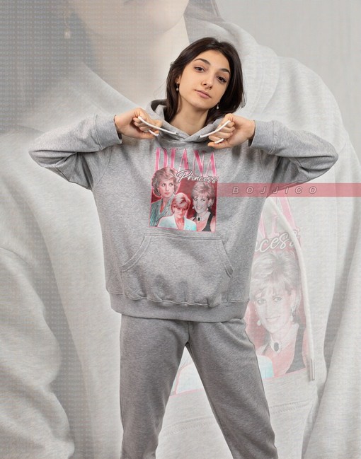 Classic Princess Diana Fan Sweater - Vintage Style Tribute with British Royalty Quote - Image 2