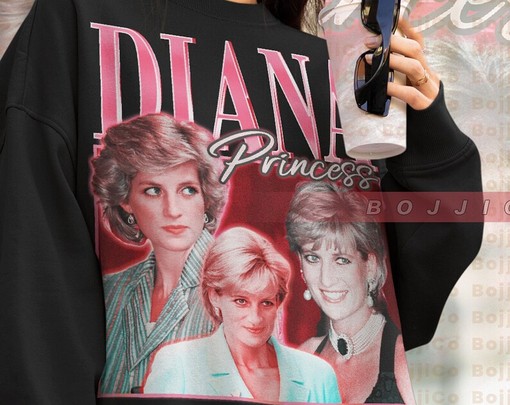 Classic Princess Diana Fan Sweater - Vintage Style Tribute with British Royalty Quote - Image 4