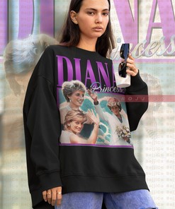Classic Princess Diana T-Shirt - Retro Style Fan Tee with British Royalty Quote
