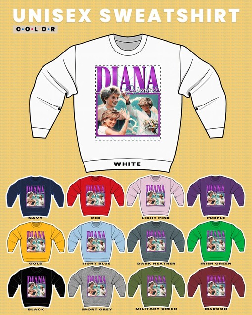 Classic Princess Diana T-Shirt - Retro Style Fan Tee with British Royalty Quote - Image 3