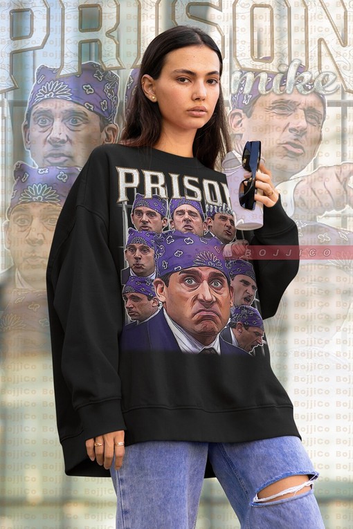 Classic Prison Mike Fan Sweater - Vintage Style Shirt for The Office Fans