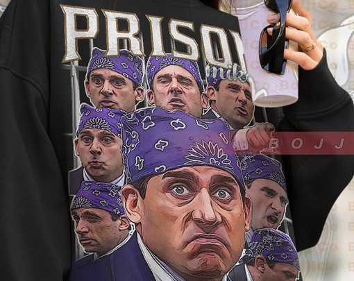 Classic Prison Mike Fan Sweater - Vintage Style Shirt for The Office Fans - Image 4
