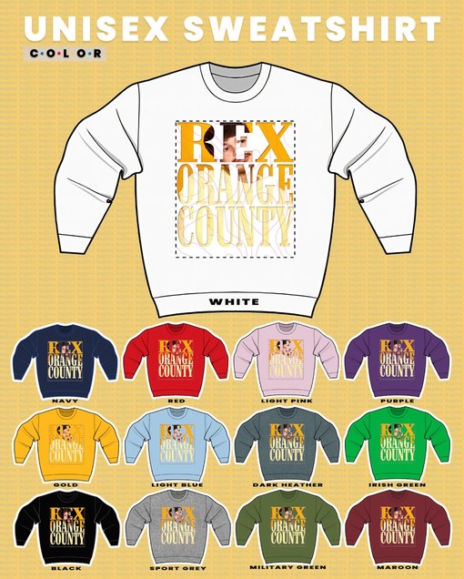Classic Rex Orange County Fan Sweater - Vintage Style Homage Sweatshirt - Image 3