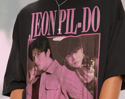 Classic TV Series Movie Shirts, Jeon Pil-do Vintage Unisex Tees, My Name Homage Retro 90s, Oversize Shirt - Image 2