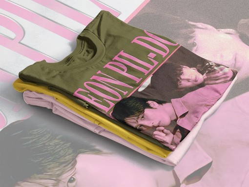 Classic TV Series Movie Shirts, Jeon Pil-do Vintage Unisex Tees, My Name Homage Retro 90s, Oversize Shirt - Image 4