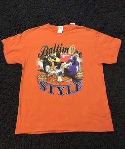Classic Tee for Sports Fans: Baltimore Orioles Baltimore Ravens Baltimore Style Shirt Baseball Football City