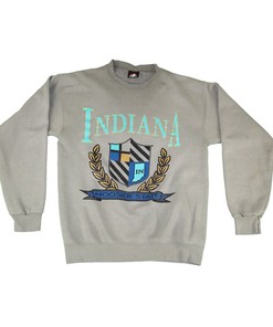 Classic Vintage Indiana Hoosier State Pullover Sweatshirt for NCAA Fans - Show Your State University Pride