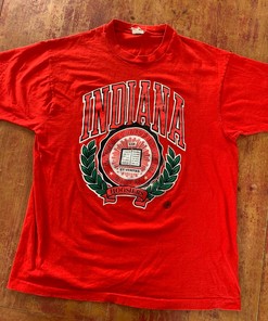 Classic Vintage Indiana Hoosiers T-Shirt for NCAA Fans - Wear Your State University Pride