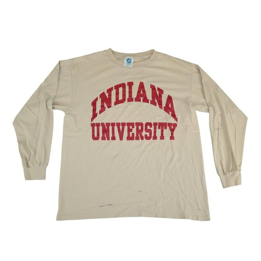 Classic Vintage Indiana University Long Sleeve Shirt for NCAA Fans - Show Your State University Pride