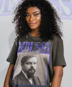 Claude Debussy Homage Shirt, Perfect for Classical Music Fans