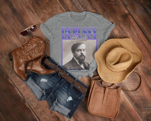 Claude Debussy Homage Shirt, Perfect for Classical Music Fans - Image 3